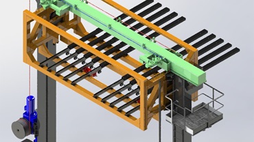 Hệ thống xếp hàng chồng lên nhau